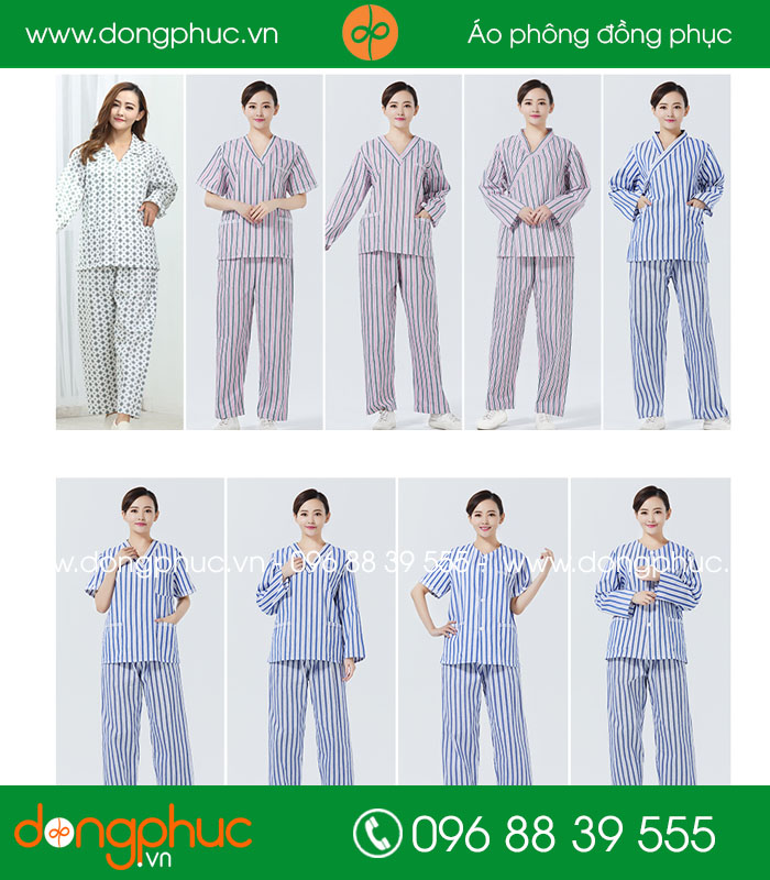 Đồng phục bệnh nhân mẫu ĐPBN 32